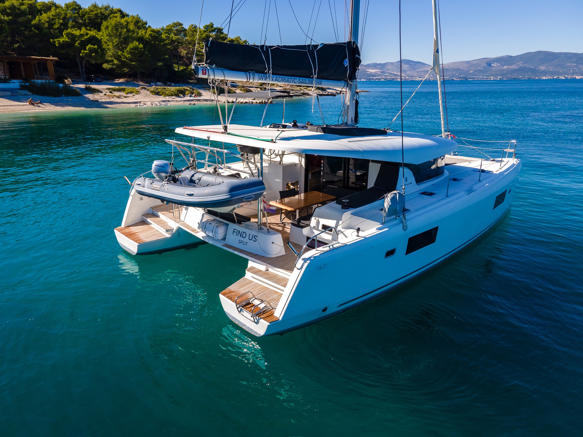 Lagoon 42 OW, Find Us | Yacht Charter Croatia