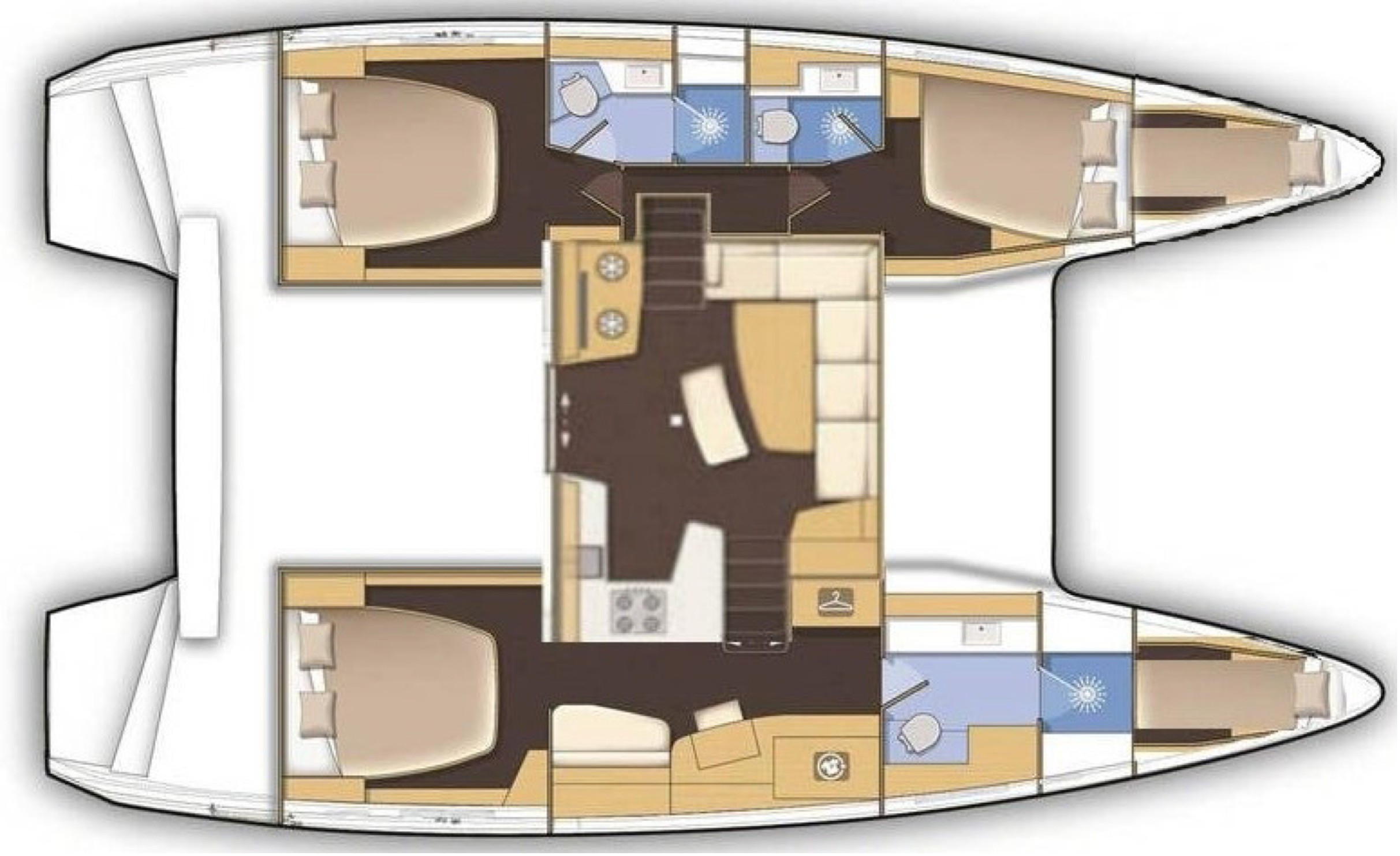 Lagoon 42 OW, Sailing Breeze | Yachtcharter Kroatien
