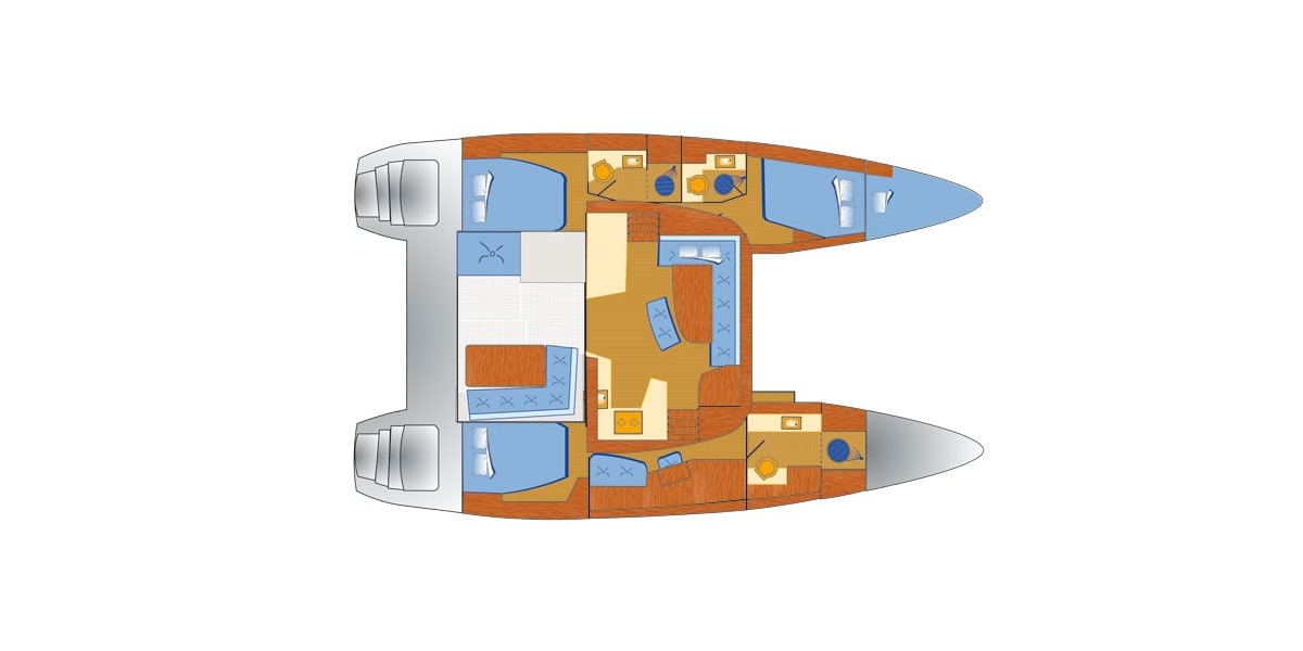 Lagoon 42 OW, Titus | Yacht Charter Croatia