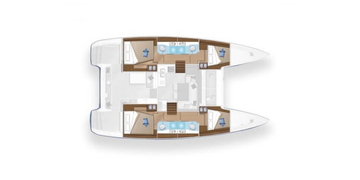 Lagoon 42 OW, Alina | Yacht Charter Croatia