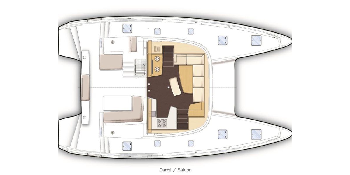 Lagoon 42, Poseidon | Yacht Charter Croatia