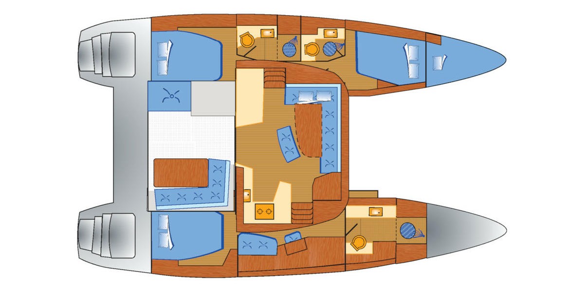 Lagoon 42, Dream of Liberty | Yacht Charter Croatia