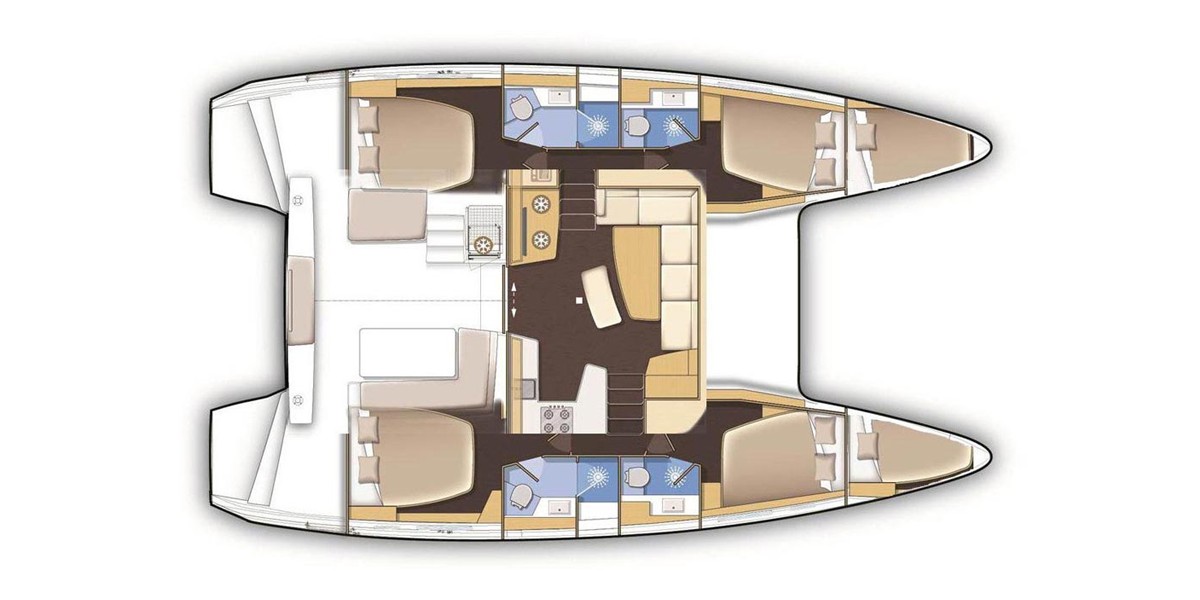 Lagoon 42, Flying Horst | Yacht Charter Croatia