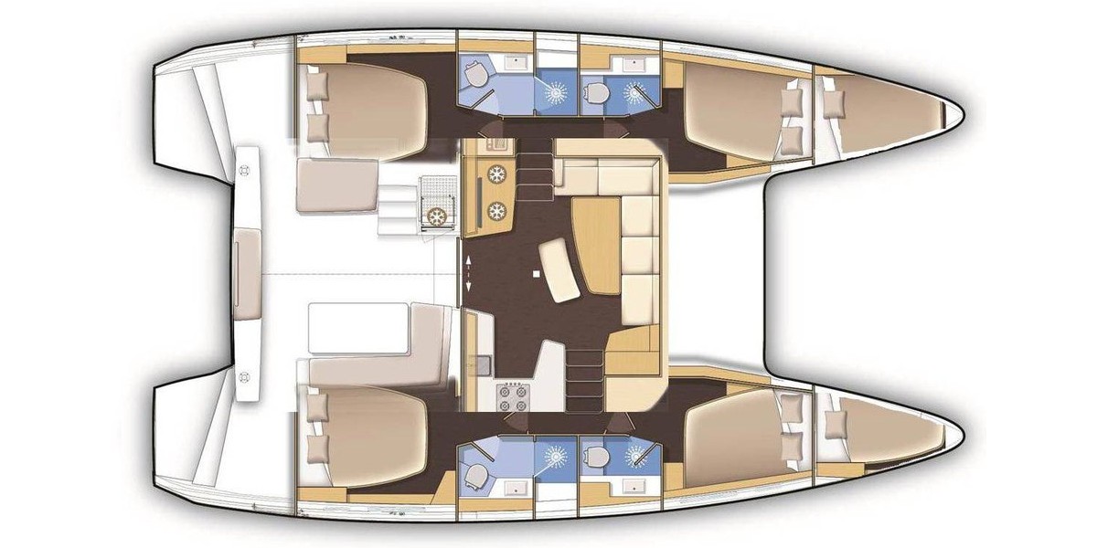 Lagoon 42, Futuna Lima | Yachtcharter Kroatien
