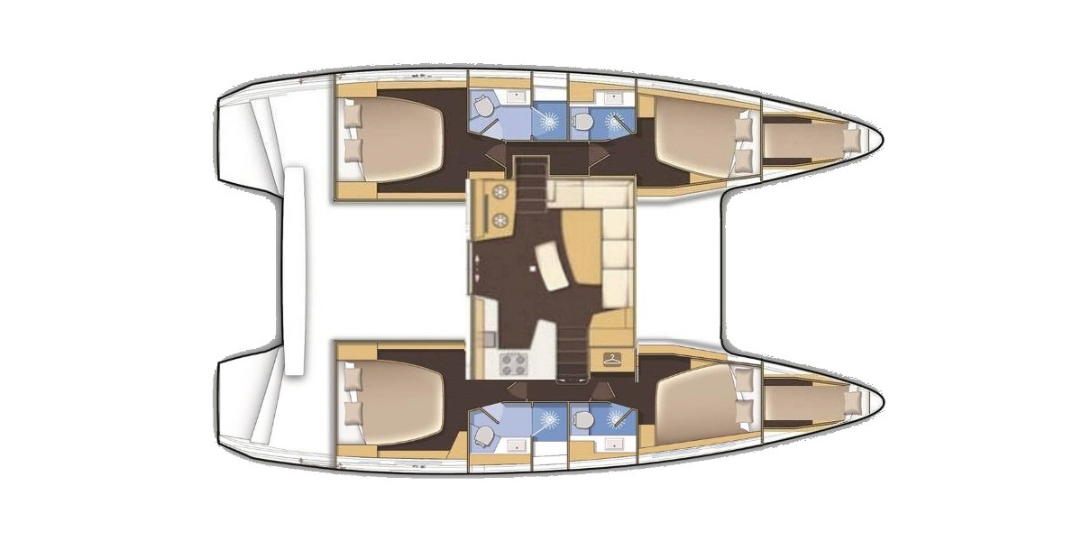 Lagoon 42, Sperm Whale | Yachtcharter Kroatien