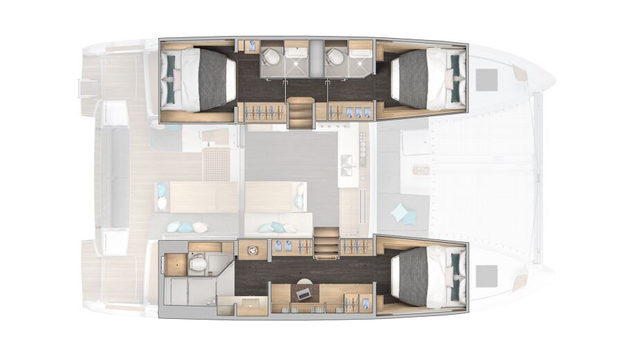 Lagoon 43, Solution | Yacht Charter Croatia