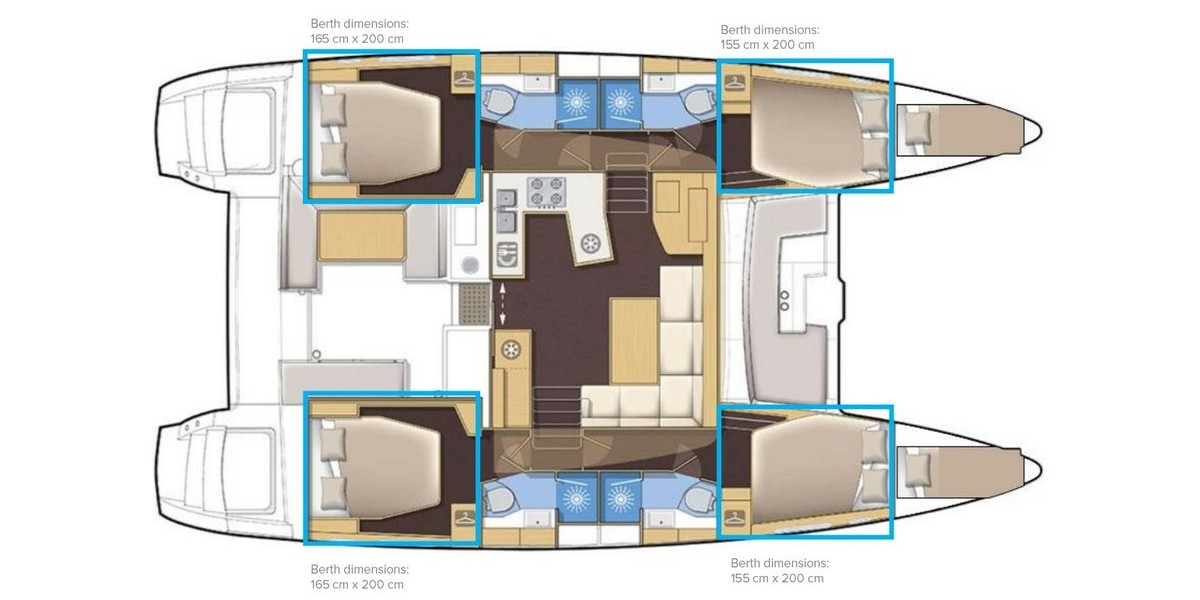 Lagoon 450 F, Adriatic Cheetah | Yacht Charter Croatia