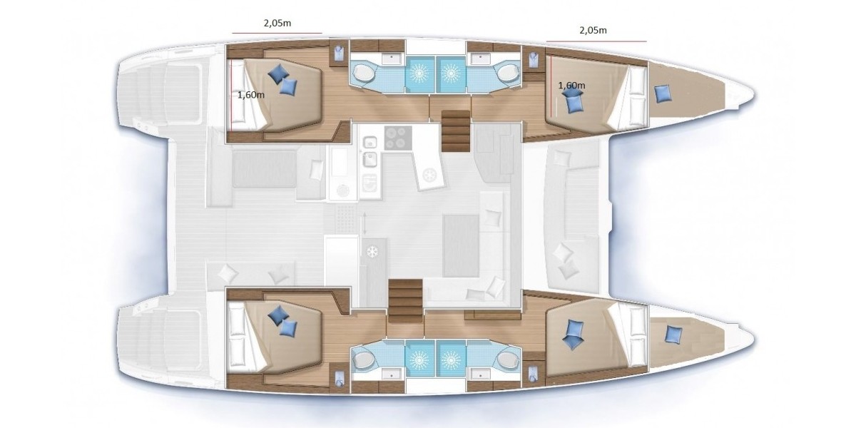 Lagoon 450 F, Mantra | Yacht Charter Croatia