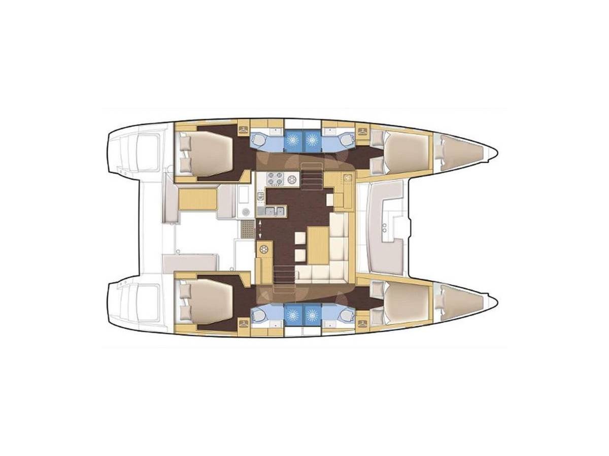Lagoon 450 F, Lydia | Yacht Charter Croatia