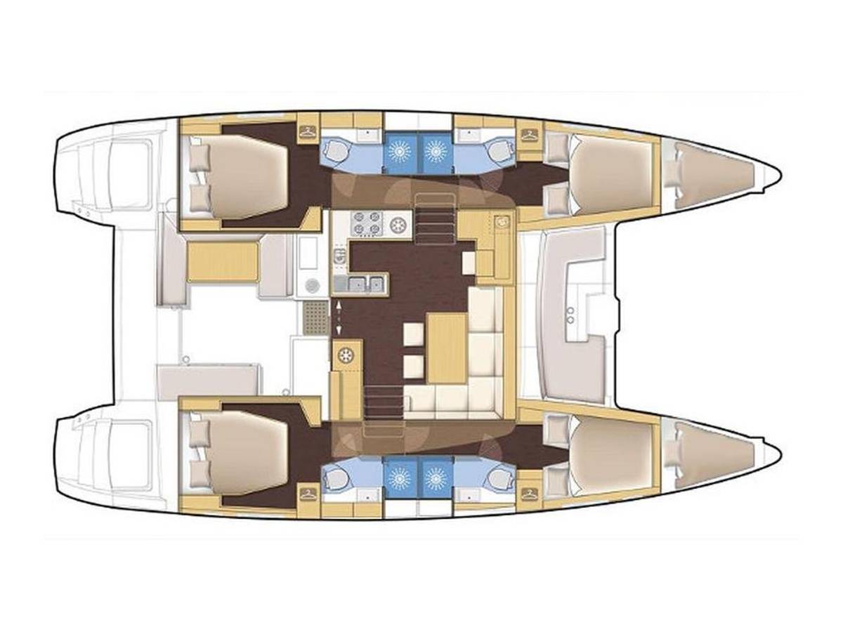 Lagoon 450 F, Stella | Yacht Charter Croatia