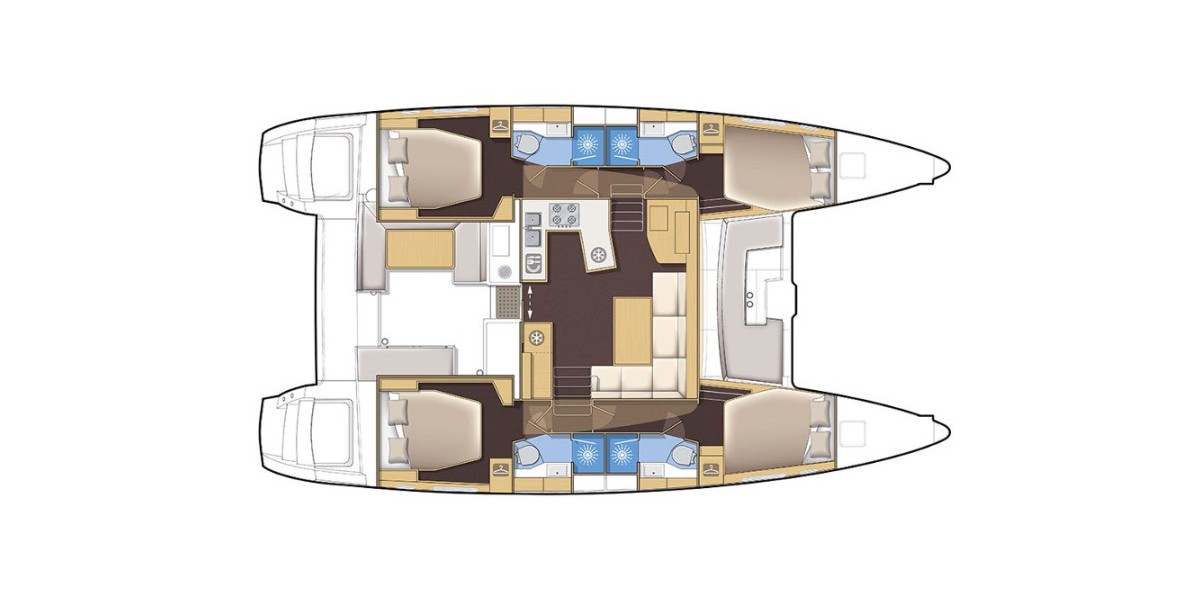 Lagoon 450 F, Miriam | Yacht Charter Croatia