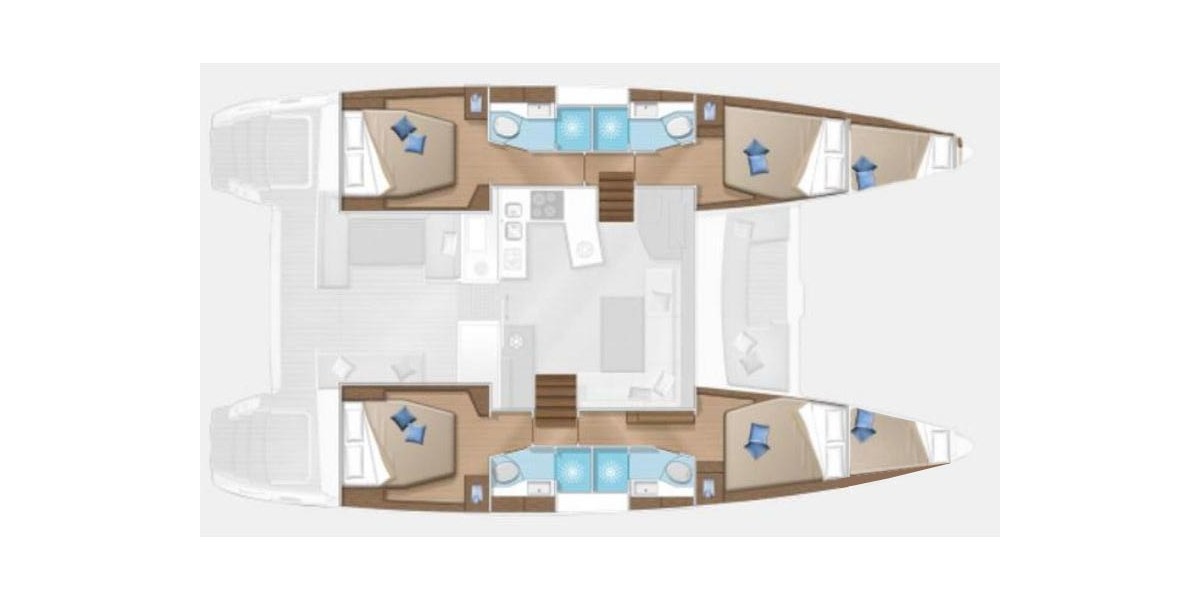 Lagoon 450 F, Sunce | Yacht Charter Croatia