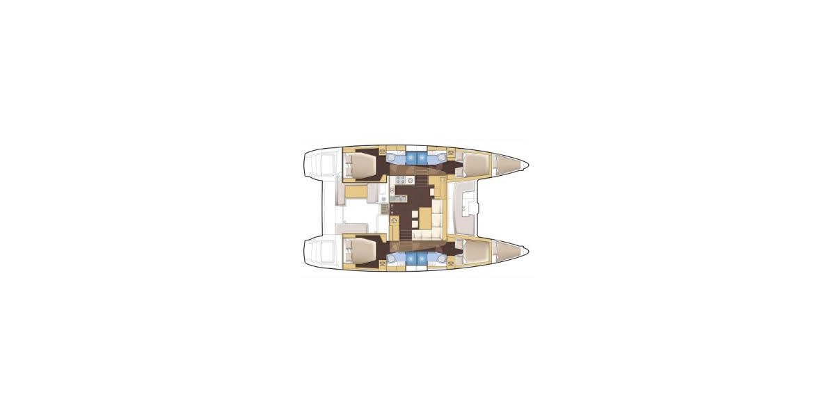 Lagoon 450 S, Nathalie | Yachtcharter Kroatien