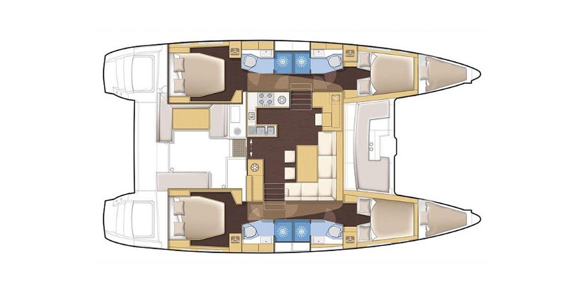 Lagoon 450, Oasis | Yacht Charter Croatia