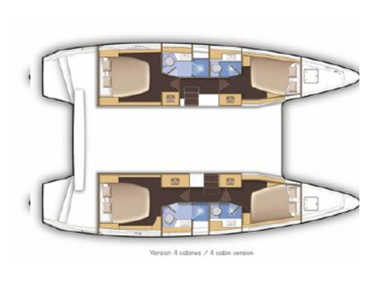 Lagoon 46, Velvet Breeze | Yacht Charter Croatia