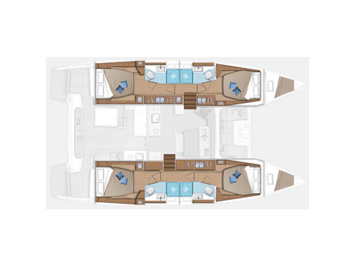 Lagoon 46, Forever Young | Yacht Charter Croatia