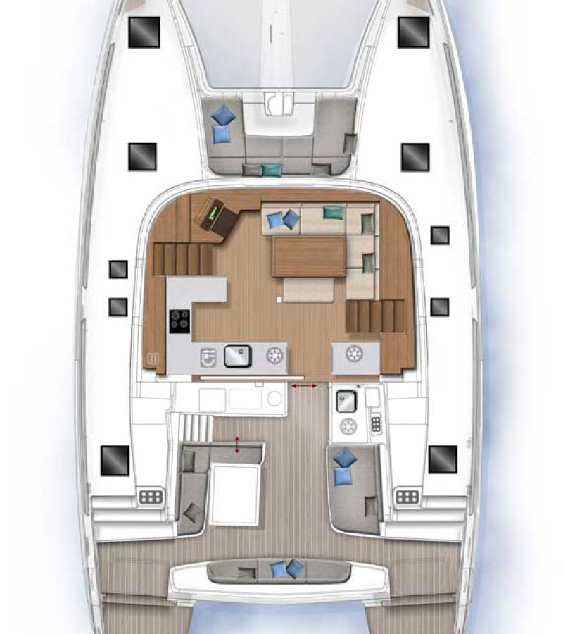 Lagoon 46, Forever Young | Yacht Charter Croatia
