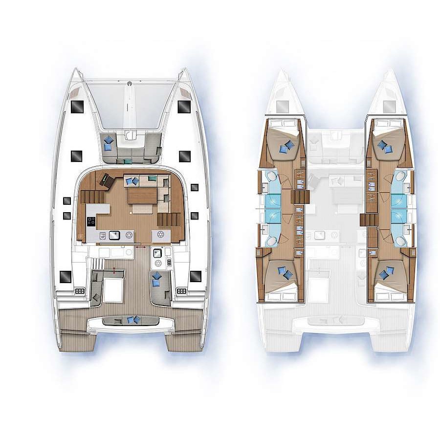 Lagoon 46, Pepe | Yacht Charter Croatia