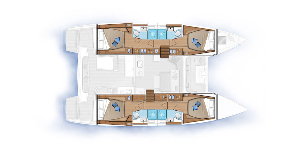 Lagoon 46, Mira | Yacht Charter Croatia