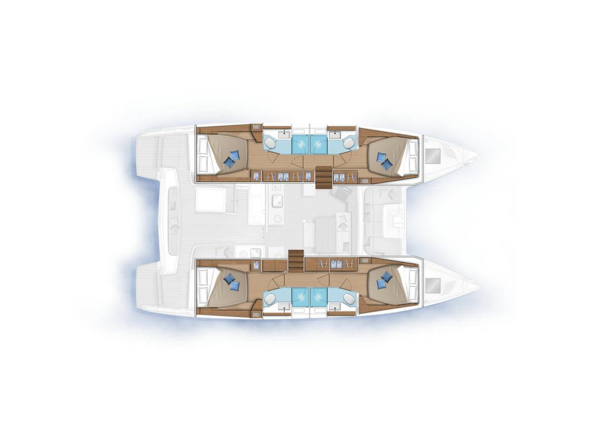 Lagoon 46, Cortes | Yacht Charter Croatia