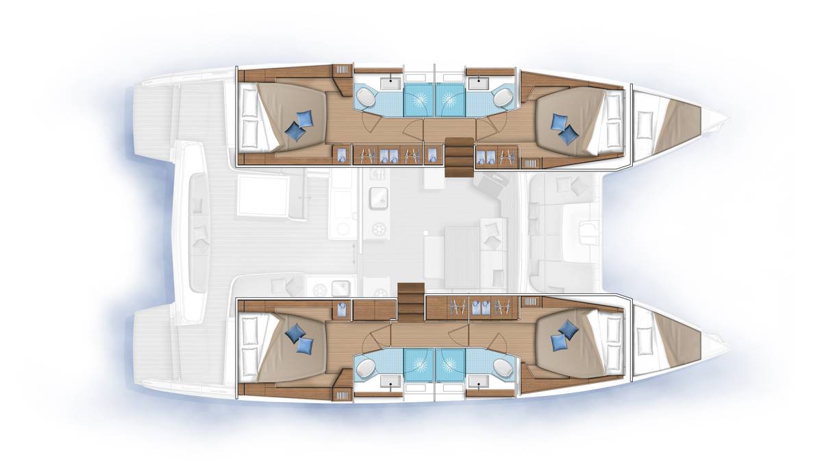 Lagoon 46, First Care | Yacht Charter Croatia