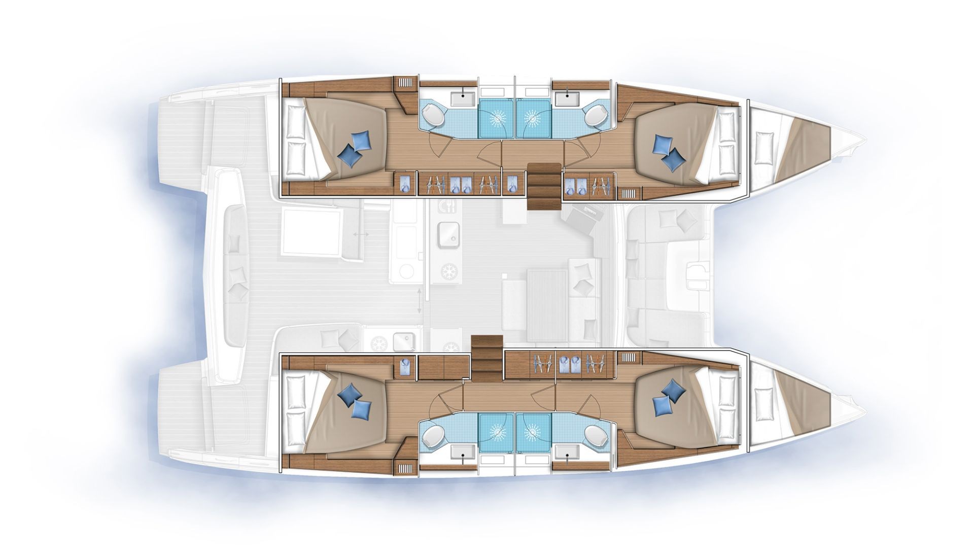 Lagoon 46, First Care | Yachtcharter Kroatien