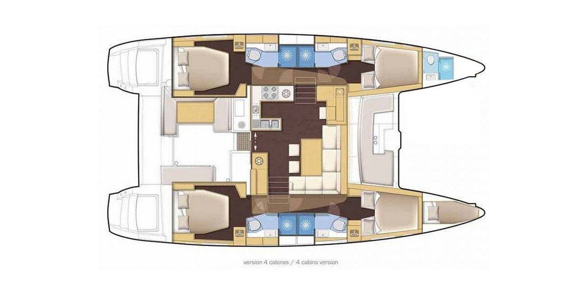 Lagoon 46, Adrion | Yacht Charter Croatia
