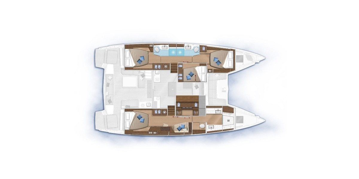 Lagoon 50 OW, Ragnar | Yacht Charter Croatia