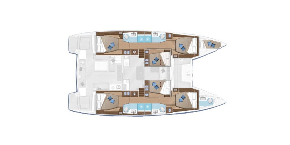 Lagoon 50, Katka | Yacht Charter Croatia