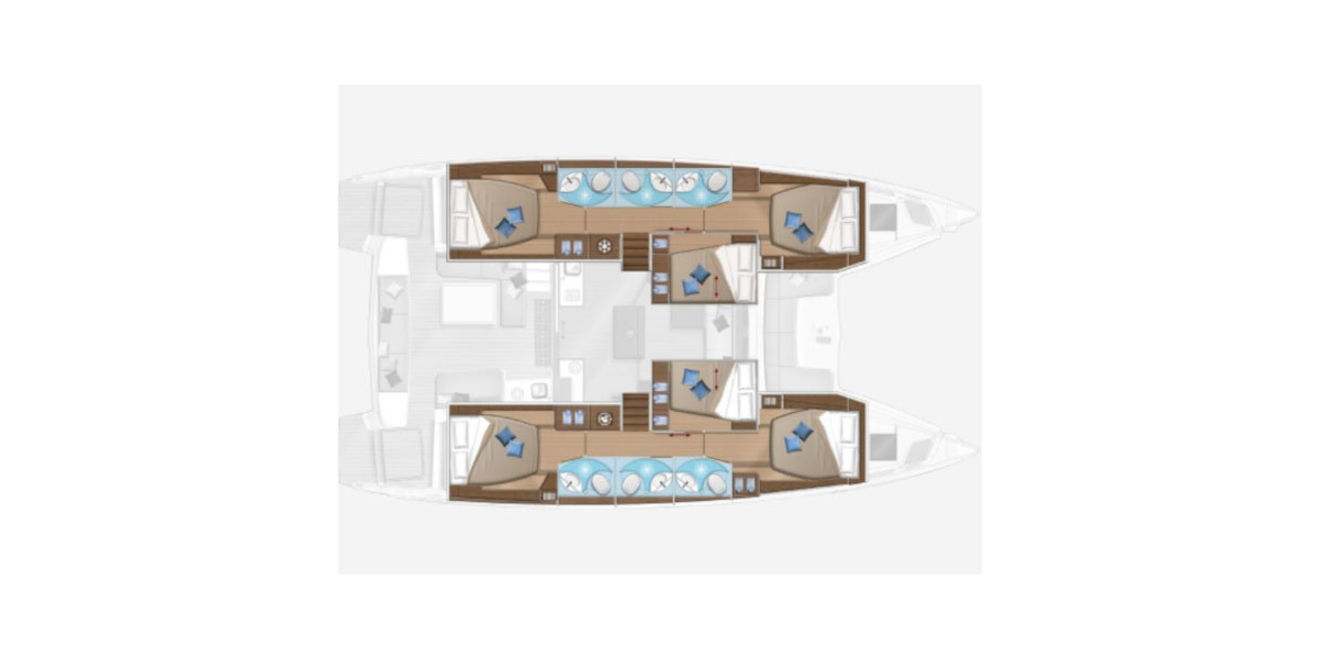 Lagoon 50, Celeste Del Mar | Yacht Charter Croatia