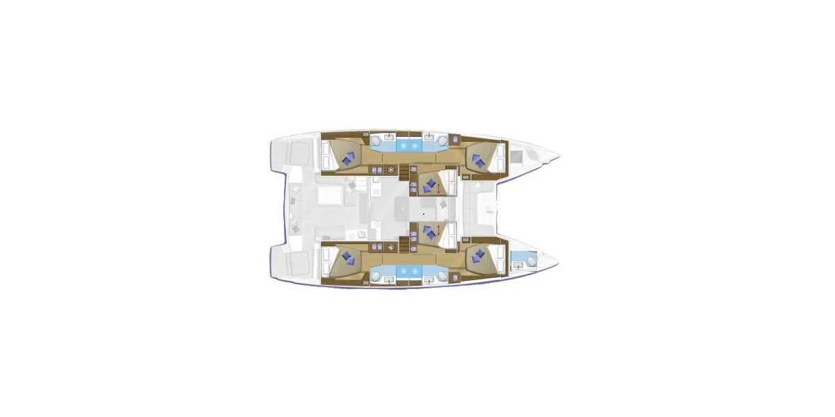 Lagoon 50, Aliana | Yachtcharter Kroatien