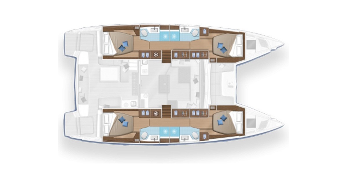 Lagoon 50, Sail La Vie | Yacht Charter Croatia