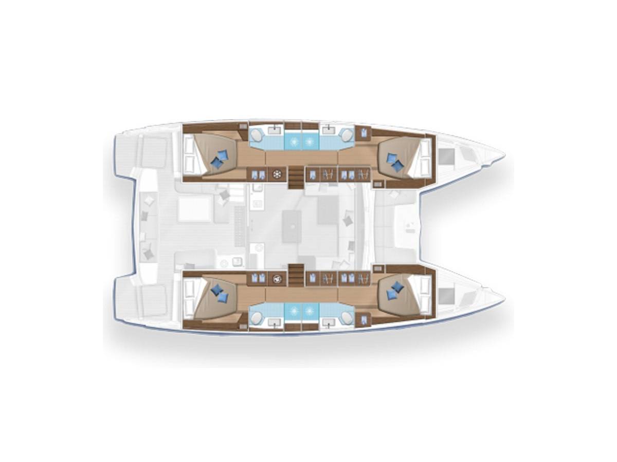 Lagoon 50, Sail La Vie | Yacht Charter Croatia