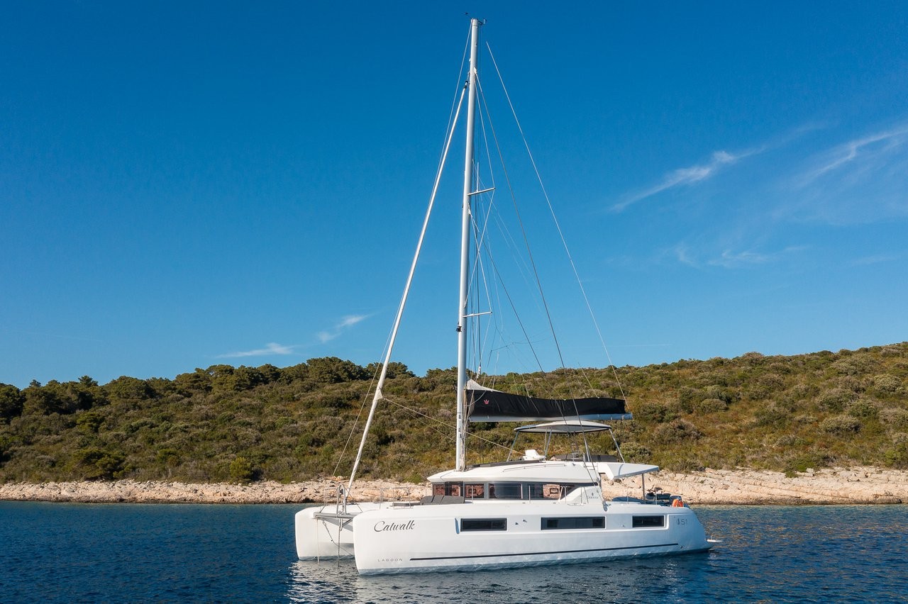 Lagoon 51 OW, Catwalk | Yachtcharter Kroatien