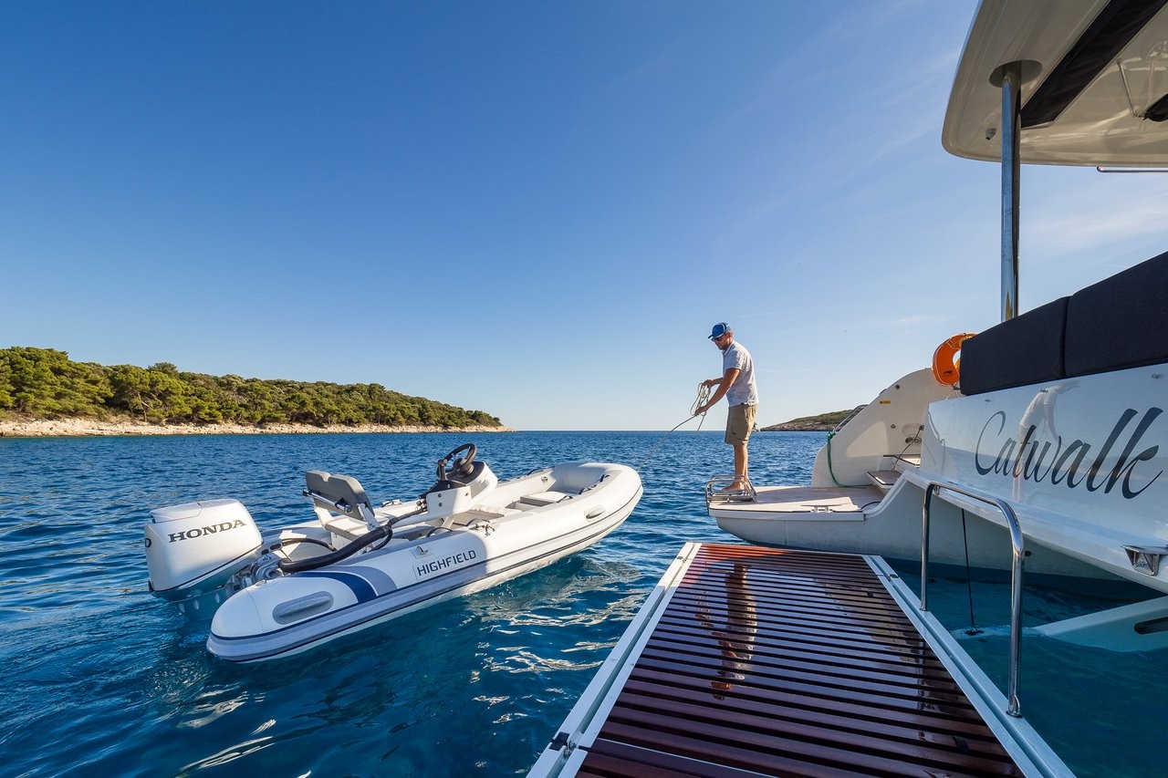 Lagoon 51 OW, Catwalk | Yachtcharter Kroatien