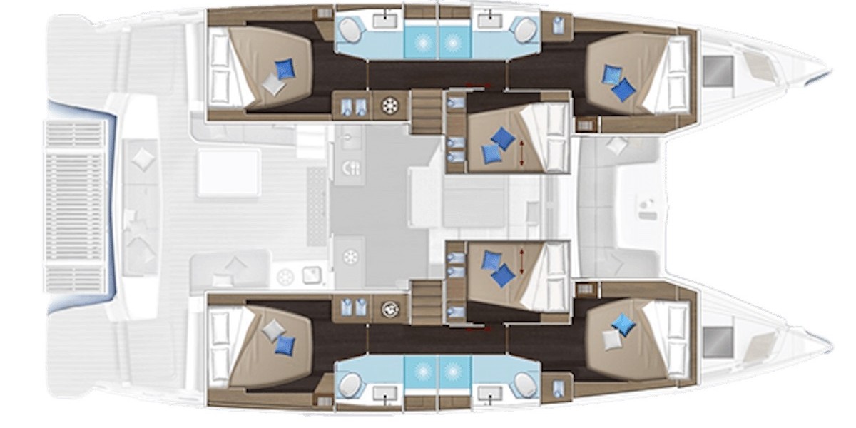Lagoon 51, Queen Alexandra | Noleggio di Yacht Croazia