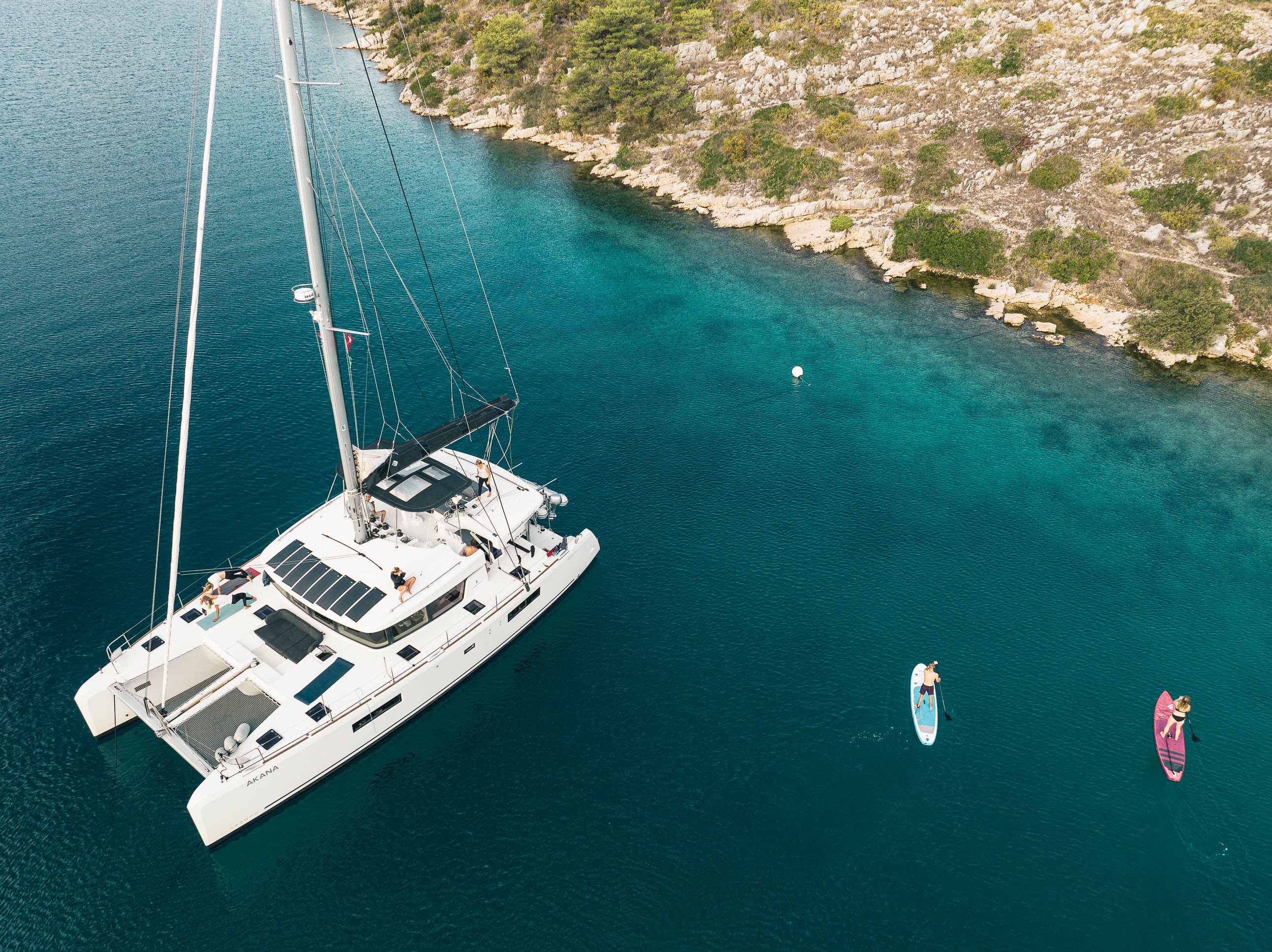 Lagoon 52 F, Akana | Yachtcharter Kroatien