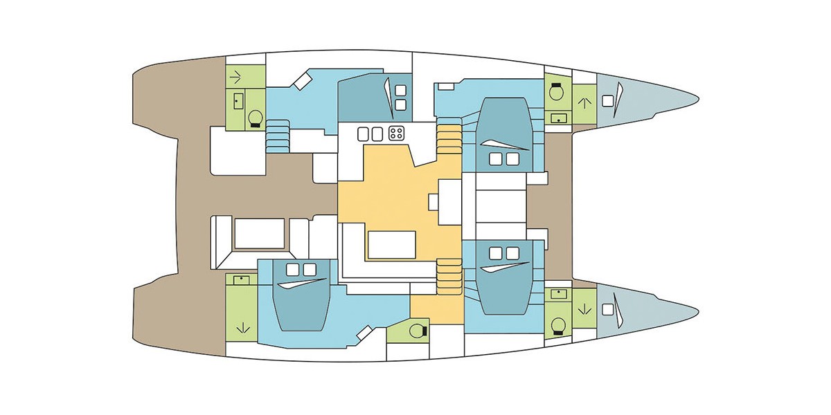 Lagoon 52 F, Jessy | Yacht Charter Croatia