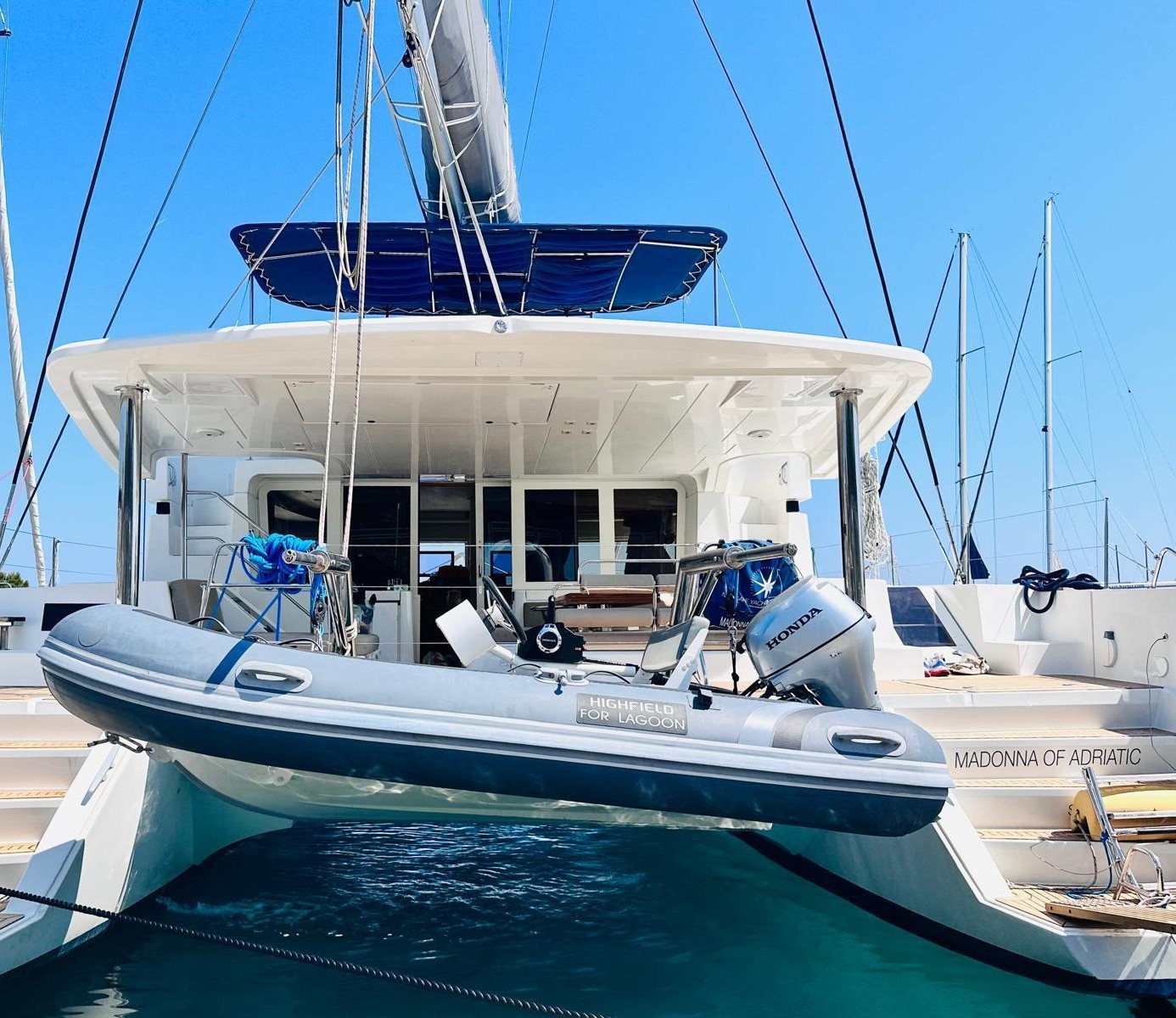 Lagoon 52 F, Madonna of Adriatic | Yachtcharter Kroatien