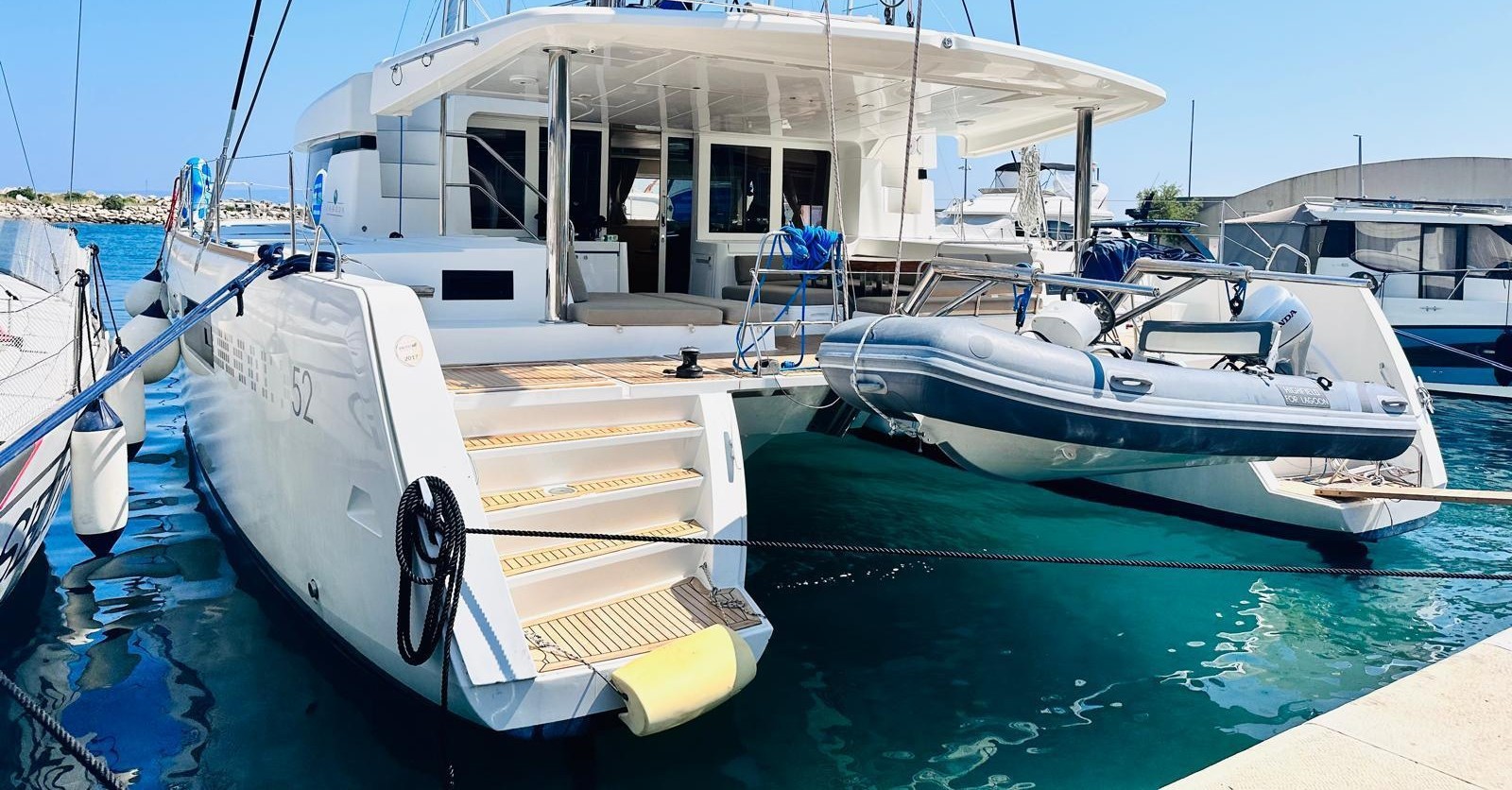 Lagoon 52 F, Madonna of Adriatic | Yachtcharter Kroatien