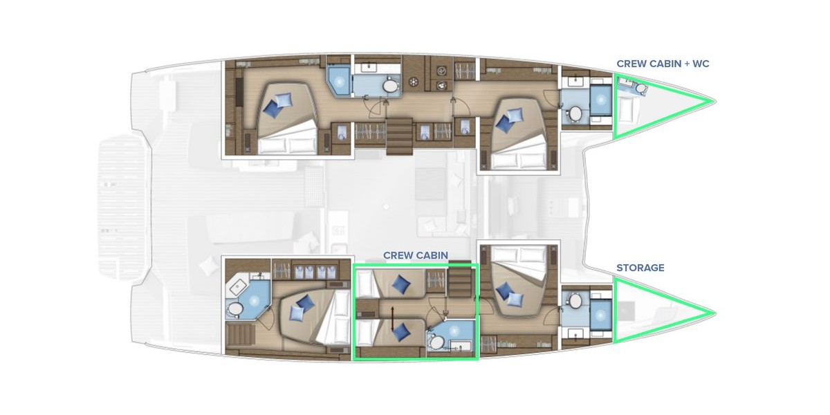 Lagoon 55, Agenda 55 | Yacht Charter Croatia