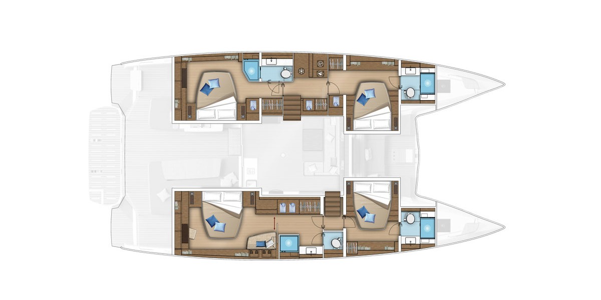 Lagoon 55, Princess S | Yacht Charter Croatia