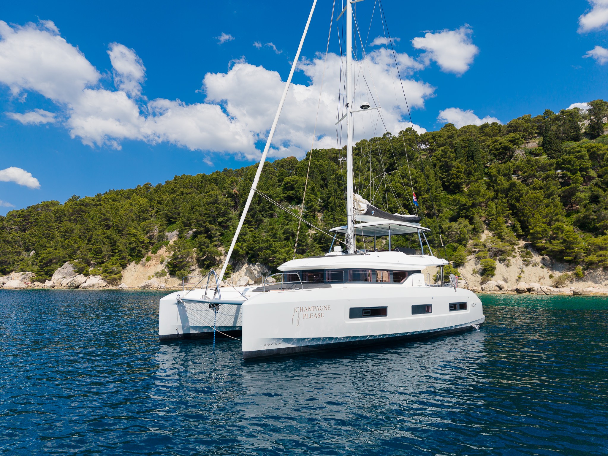 Lagoon 55, Champagne Please | Noleggio di Yacht Croazia