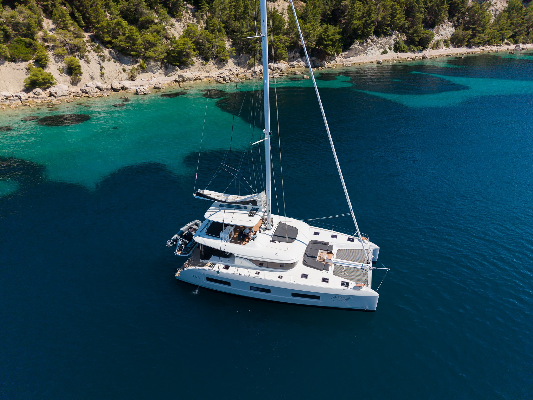 Lagoon 55, Champagne Please | Noleggio di Yacht Croazia