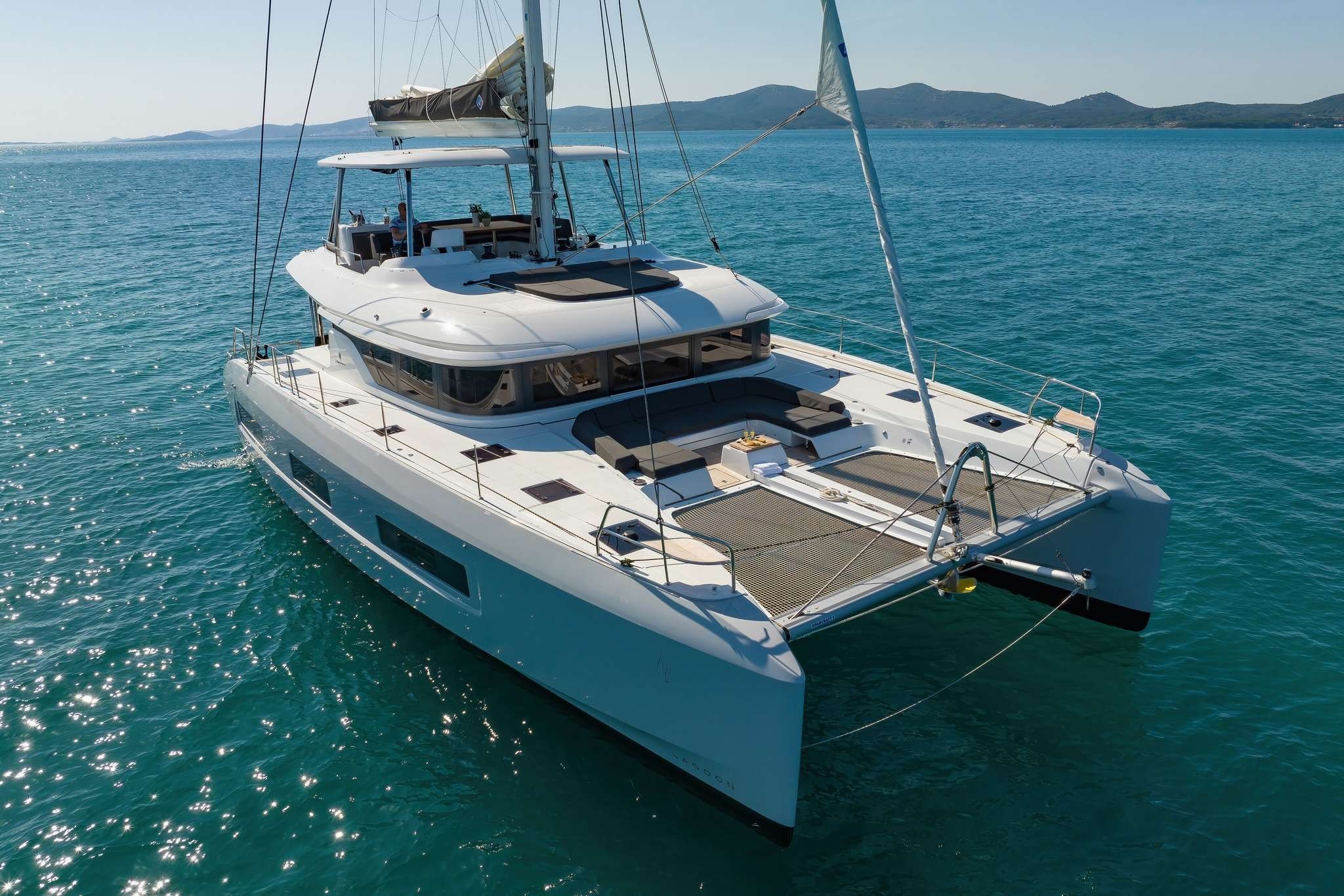Lagoon 55, Champagne Please | Yacht Charter Croatia
