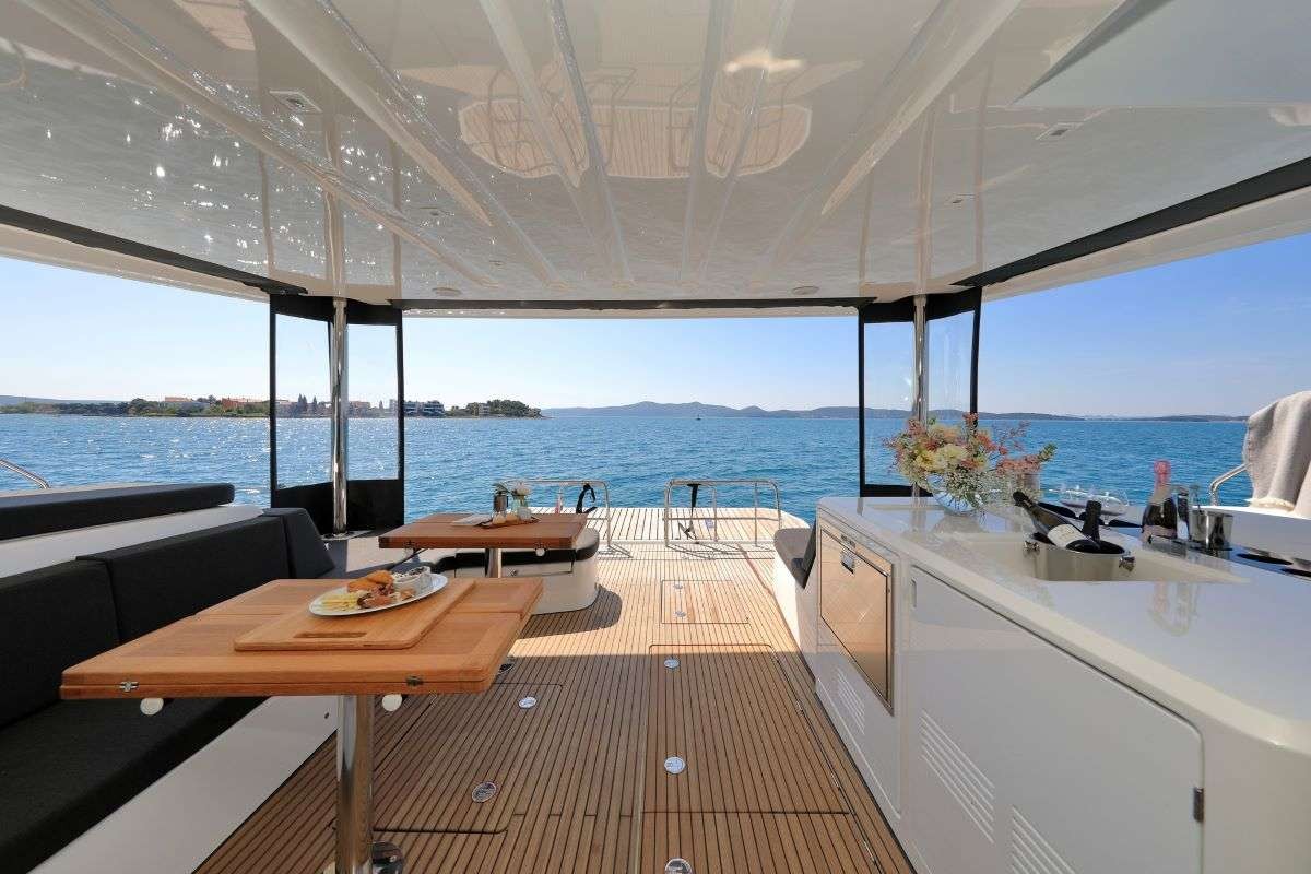 Lagoon 55, Champagne Please | Yacht Charter Croatia