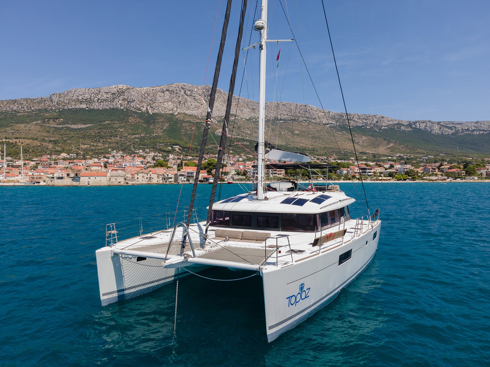 Lagoon 560, Topaz | Yachtcharter Kroatien