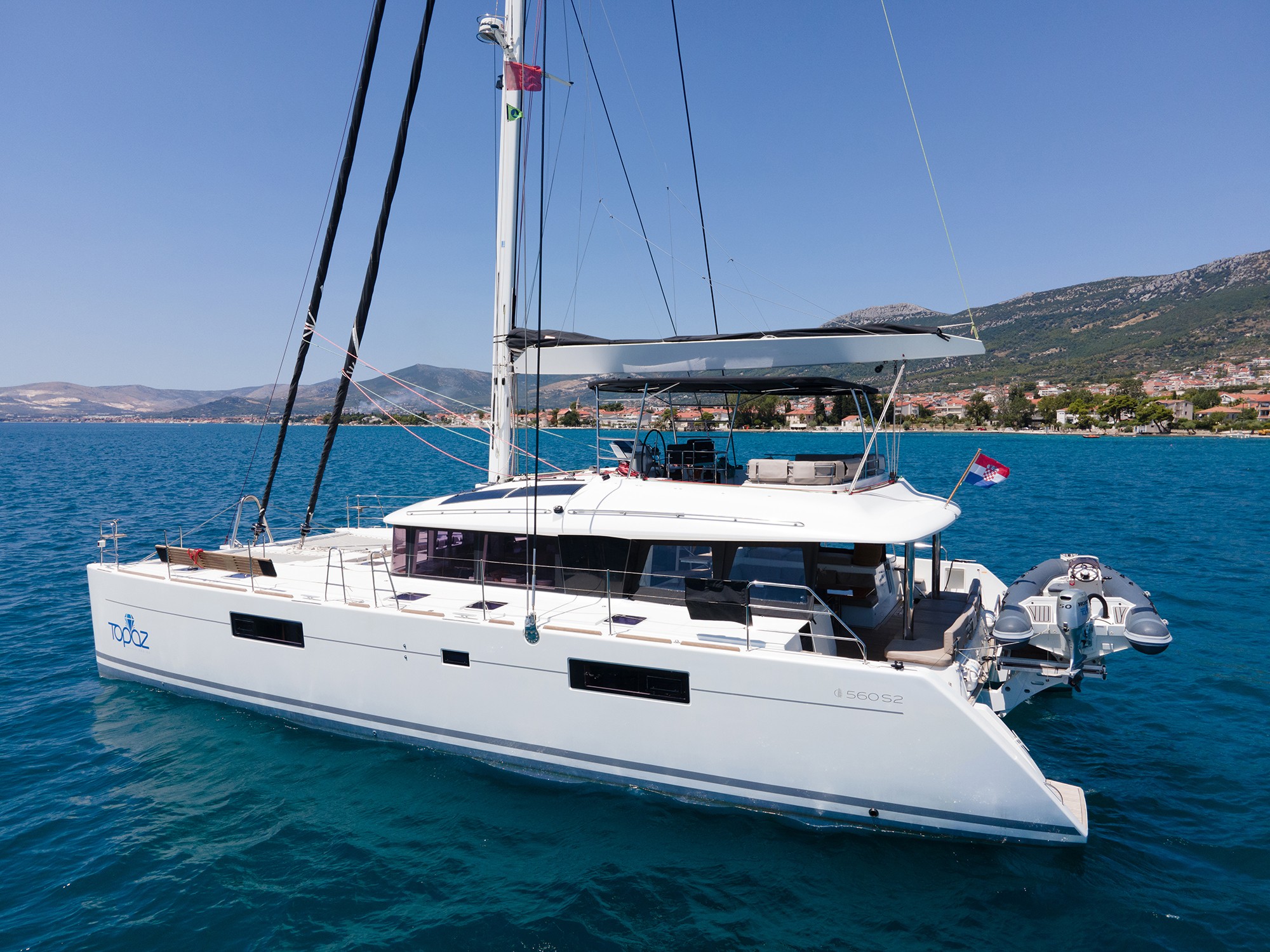 Lagoon 560, Topaz | Yachtcharter Kroatien