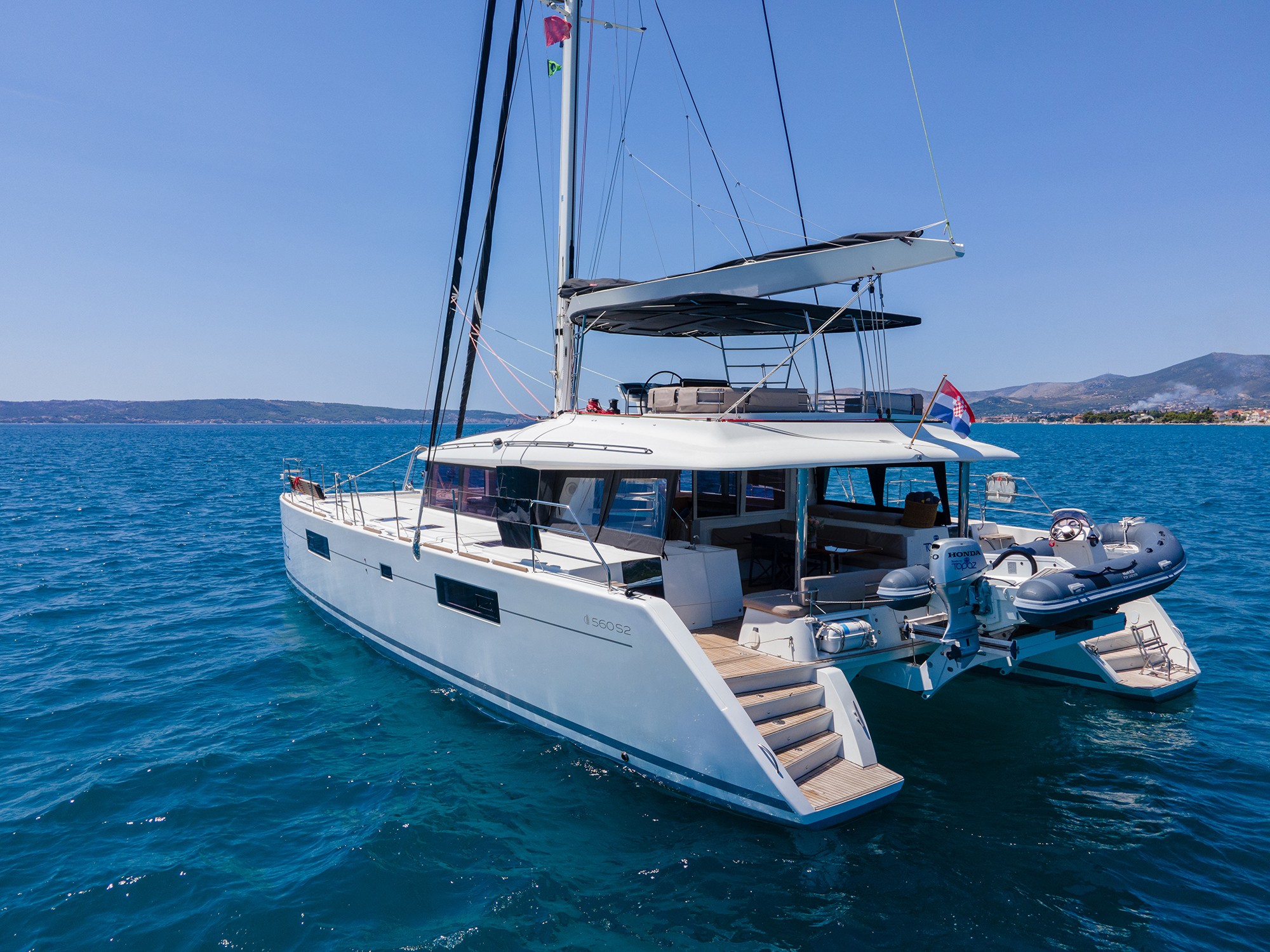 Lagoon 560, Topaz | Yachtcharter Kroatien