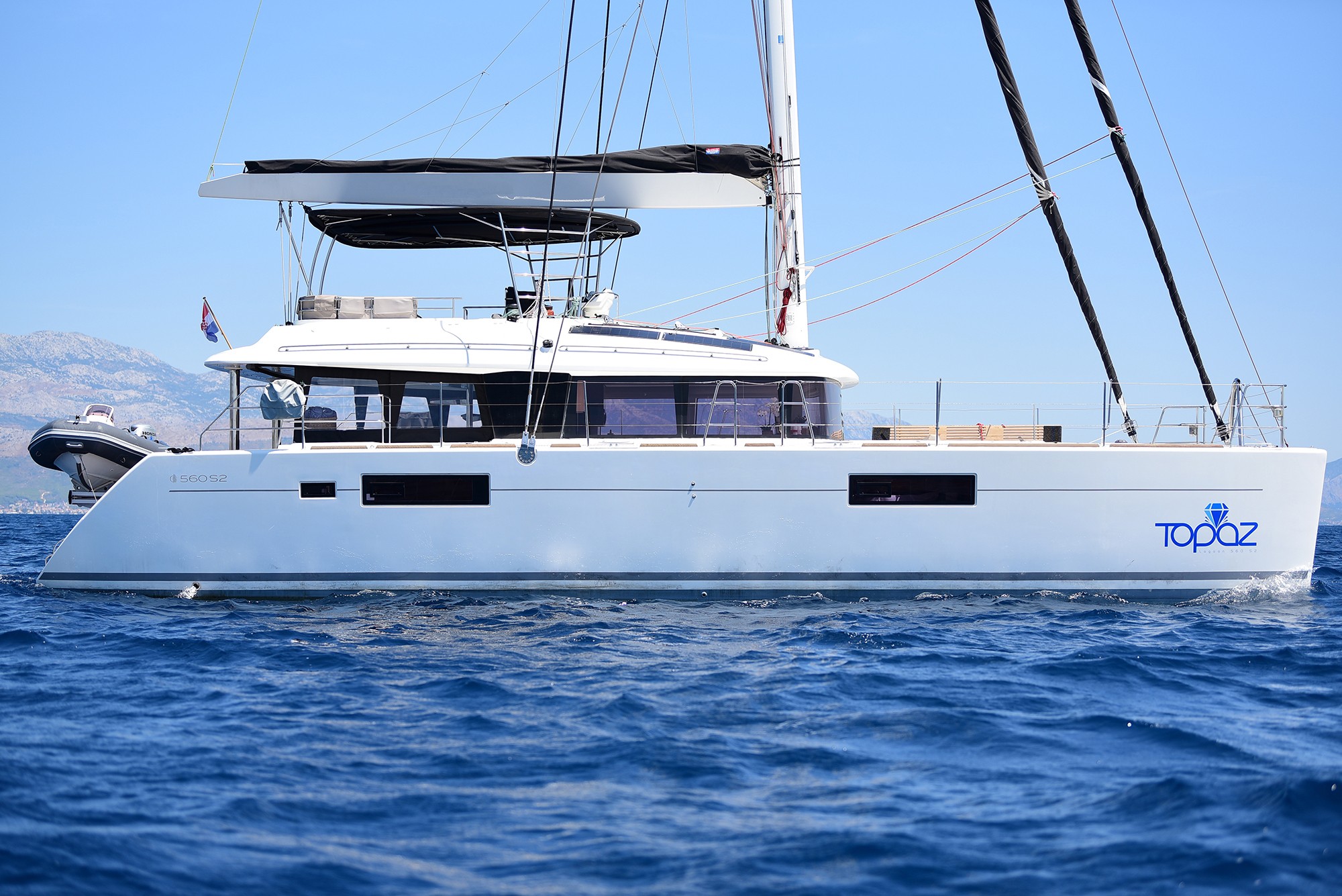 Lagoon 560, Topaz | Yachtcharter Kroatien